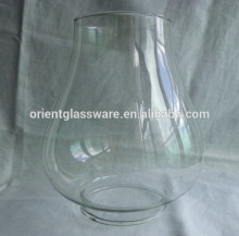 Beaded Top glass lampshade