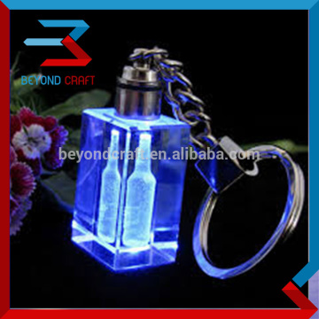 custom crystal keychains,3d engraving crystal keychains