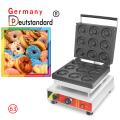 Austauschbarer temperierter Donut Baker Waffle Mchine