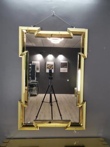 Modern Design Glass Hanging Mirror