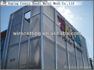 decorative screen perforated metal wall cladding panel