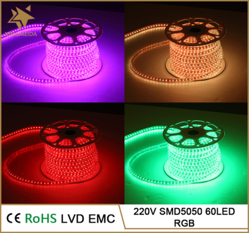 Promotional 5050 flexible rgb ribbon light