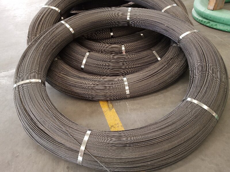 Spiral rib PC Wire 1670MPa 6mm Prestressed concrete wire