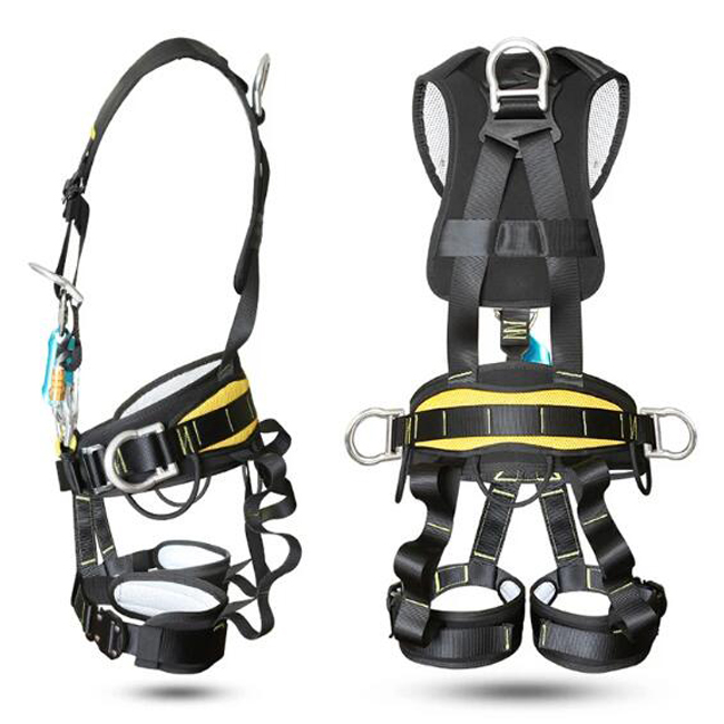 Double Lanyard Full Body Safety Harness