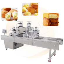 MY Sponge Cake Production Line Cake Cream Inject Fill Machine Automatic Cake Form Machine