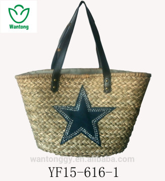 Beach Tote Bags Wholesale Sea Grass Straw Bag