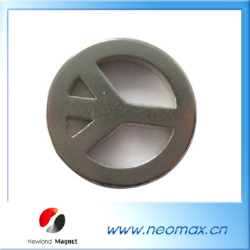 Neodymium magnet in customized shape artware magnet