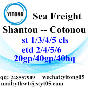 Shantou Shipping Forwarder sea freight to Cotonou