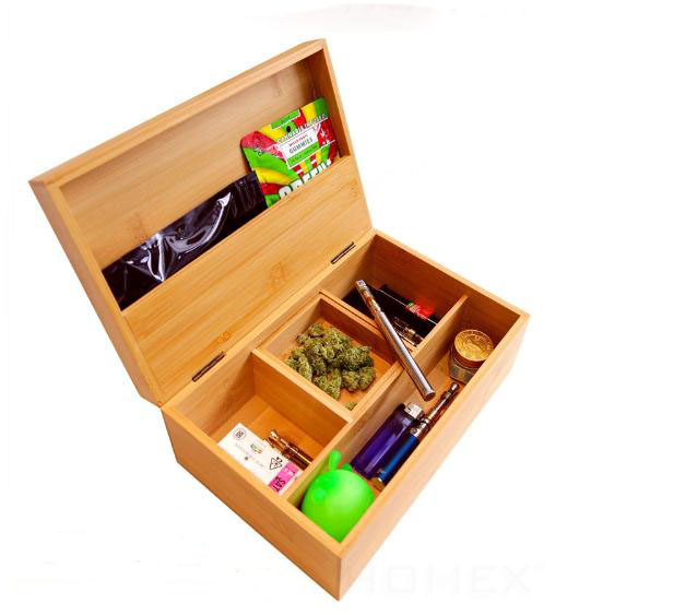 Caja de embalaje de cajas de aceite esencial de CBD de madera