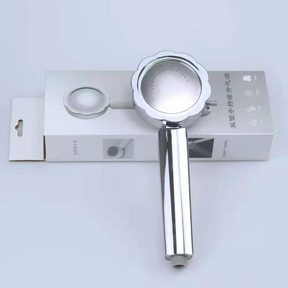 스크러빙 기능으로 가압 된 핸드 헬드 샤워 노즐