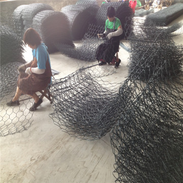 Hexagonal woven Wire Mesh Galvanized Gabion Box Price