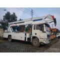 Lift type aerial work vehicle Double cab