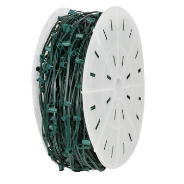 500ft C9 Light Spool SPT-2 Green Wire