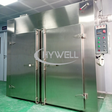 Máquina de secado de aire caliente GMP para productos farmacéuticos