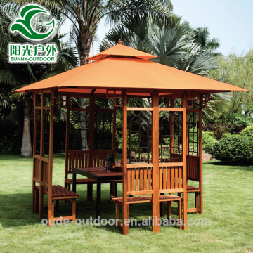 China cheap garden winds wooden gazebo price