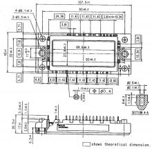 Igbt Power Module 7mbr20sa060a Power Integrated Module  Fujitsu Igbt Power Module