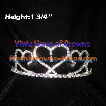 Heart Shaped Beauty Princess Tiaras and Crowns