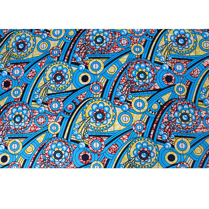 2019 Ankara African Wachs Print Stoff Baumwolle 2019 Ankara African Wax Print Fabric Cotton
