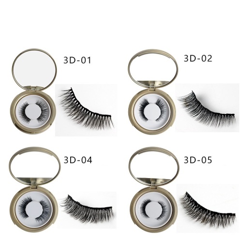 one paris magnetic eyelashes set in golden box