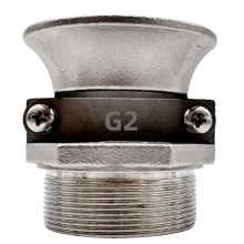 G2 Clamp Type Cable Connectors for Metallic Conduit - 304 Stainless Steel