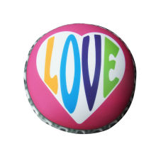 Round Microbeads Filled Decorative Pillows Fabric With Digital Printing