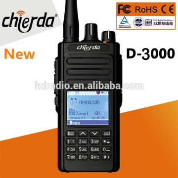 IP66 antinoise lcd screen1000 channels china DMR grundig radios CD-D-3000