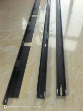 Aluminum alloy black anodized profies