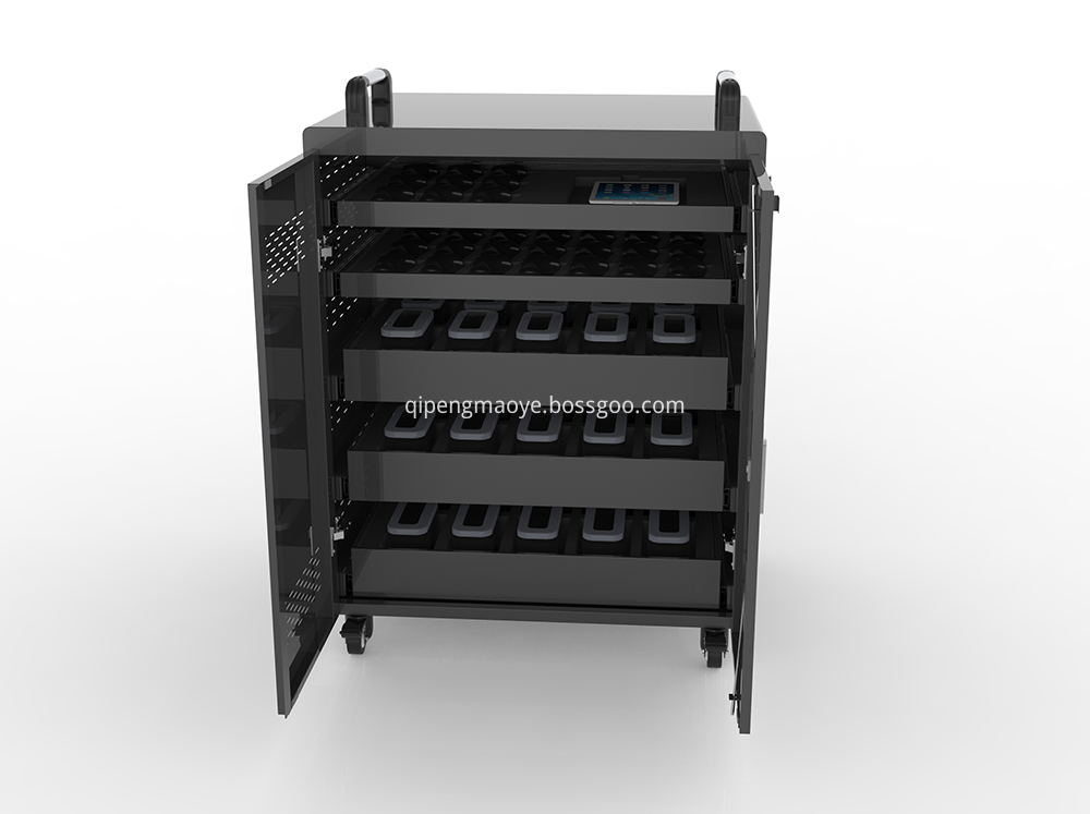 Smart VR device charging carts Smart VR device charging carts