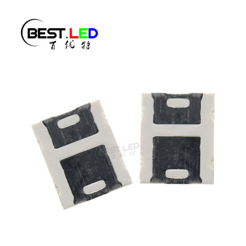 480nm Single Color Dome Lens SMD LED 60-Degree