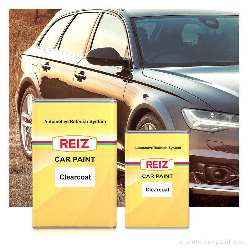 Reiz Clear Coat Car Car Refinish Paint High Gloss Automotive Paint Cleat Clear