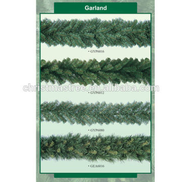 Plastic christmas garlands