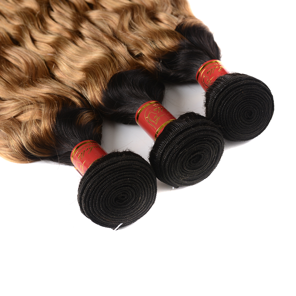 Huashuo high discounts Fashion Drop Shipping Regular Natural Wave Color 1B 27 Machine Double Weft One Donor Hair
