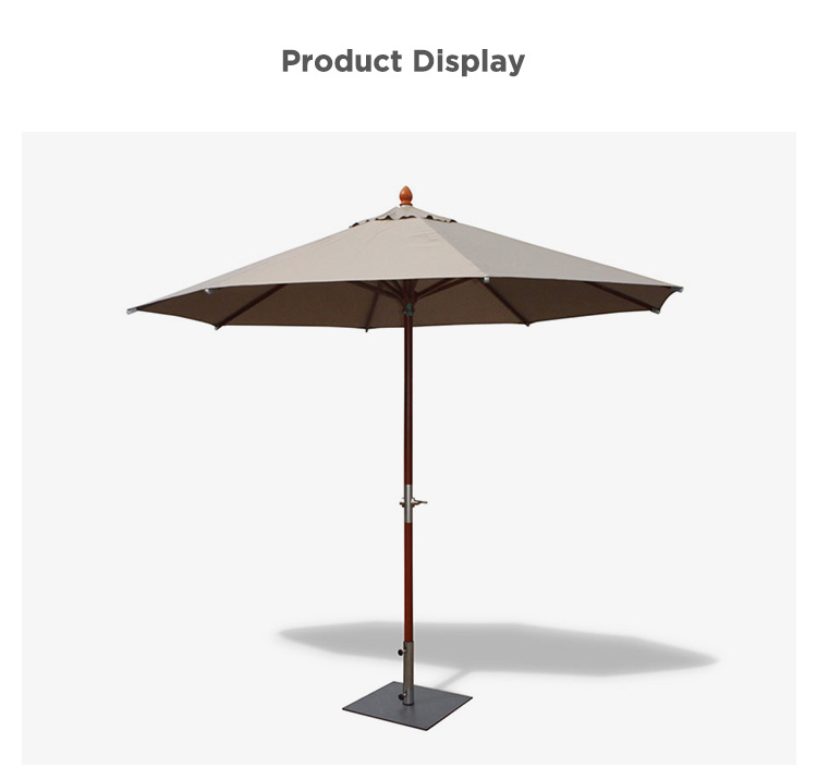 Ξύλινες Ομπρέλες OU3004-5 Wooden Umbrellas OU3004-5