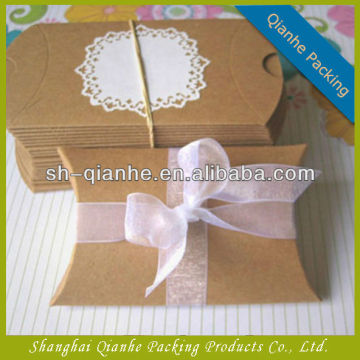 kraft paper pillow box made in China