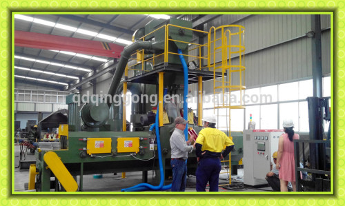 Top Quality Through Type Paver Block Surface Blasting Machine