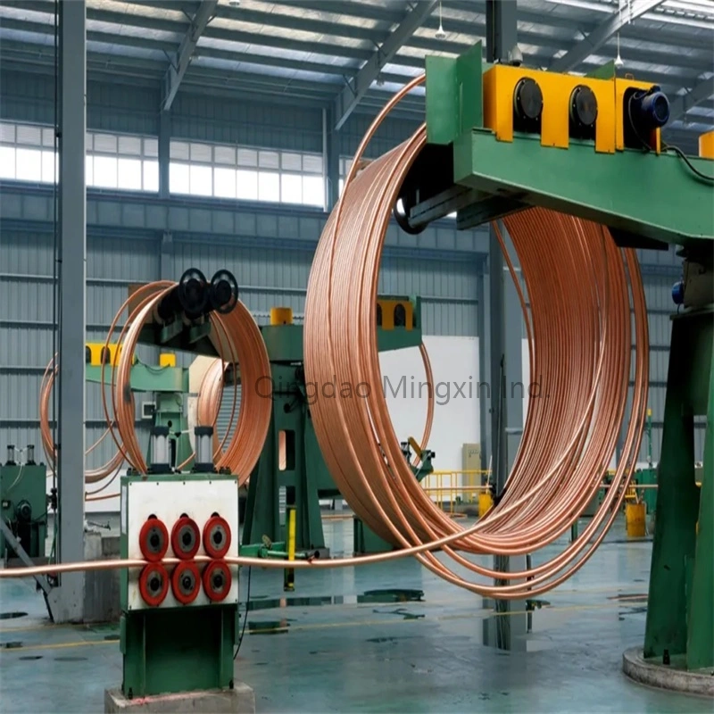 Double Wall Steel Tubes Coated with Copper Used for Atuomobiles, Refrigerators, Hydraulic Systems