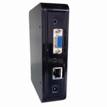 HD media signage player with VGA output and FTP server inside, update contents via Wi-Fi/LAN