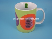 YF18884 custom print stoneware mug