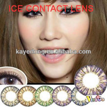 wholsesale colored 3 tone contact lenses