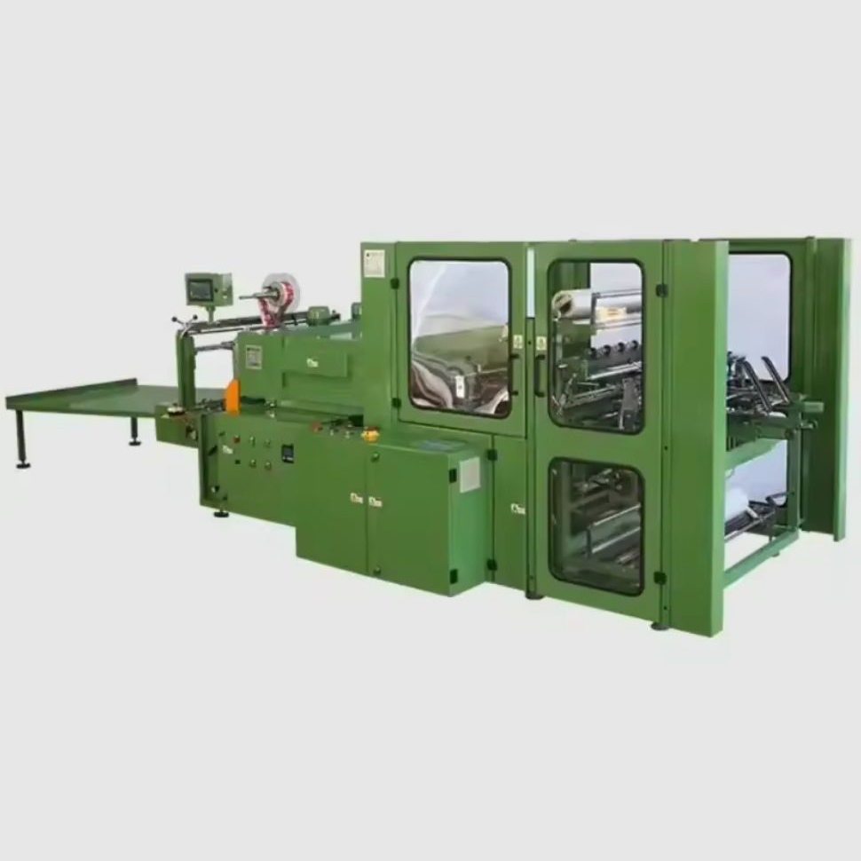 Roll automat de hârtie pentru a rula folie de aluminiu din plastic de plastic de tăiere