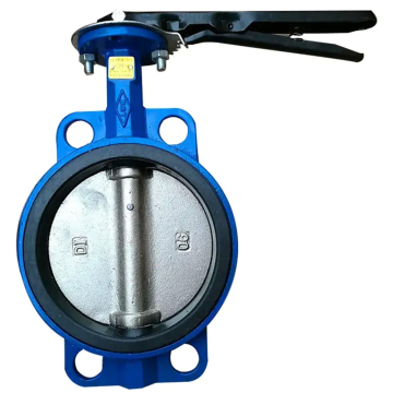Butterfly valve handle wafer butterfly valve