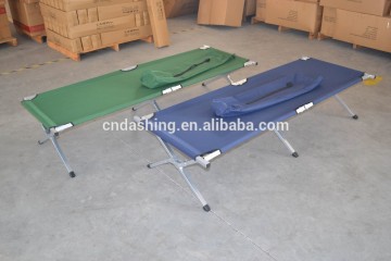 camping bed single used outdoor folding camping bed