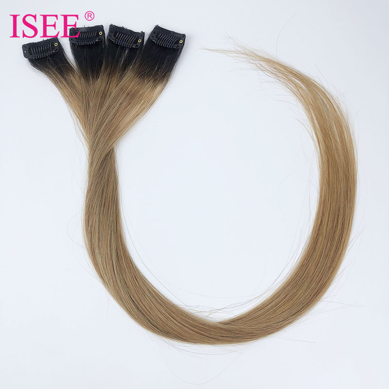 2021 Fashion Clip In One Piece Colorful Human Hair Extension,Colors Party Highlights Colorful One Clip In Hair Extension