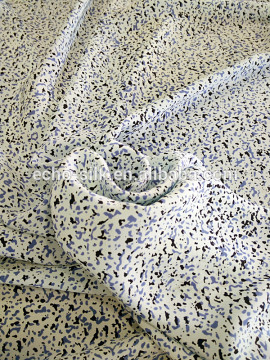 special silk cdc print sandwash fabric