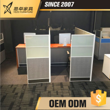 Wholesale price demountable aluminum soundproof office workstations and partition made in China