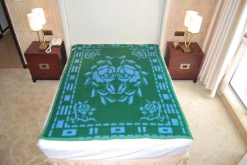 flower design factory cheap wholesale warn blanket