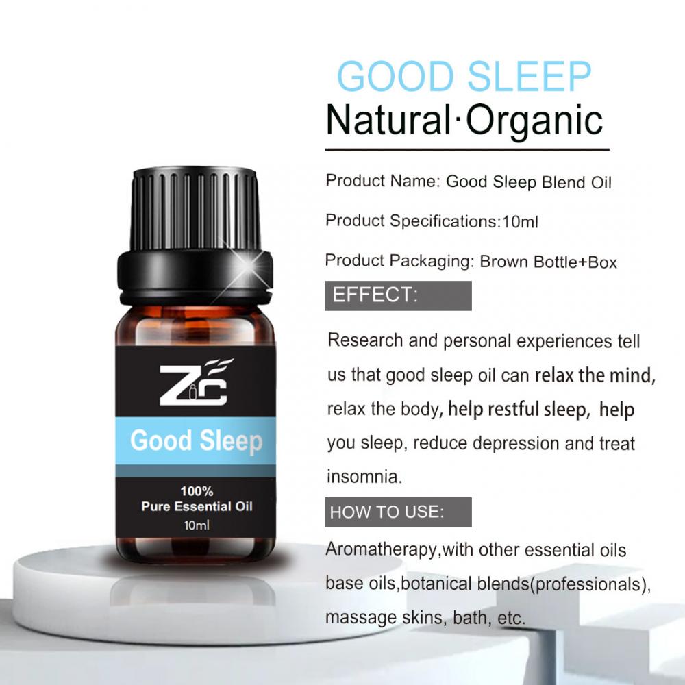 Good Sleep Blend Essential Oil for Diffuser Massage Sleep