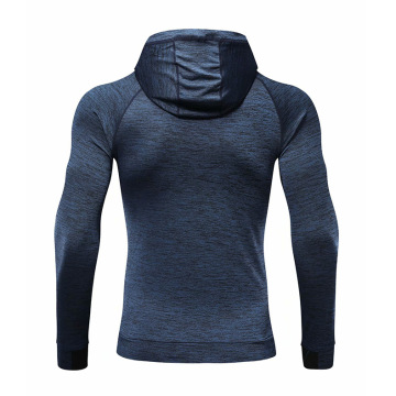 Nam nén nhanh chóng thử áo hoodie