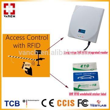 UHF RFID vehicle access control tracking system