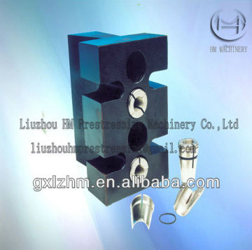 prestressed flat anchor plate coupler(connector)